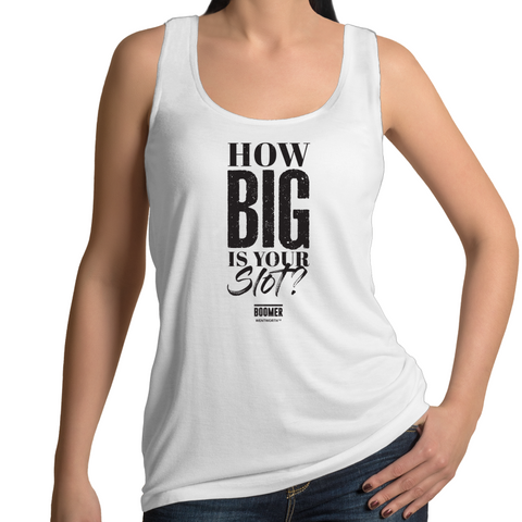 WENTWORTH - Womens Singlet - Boomer Quote