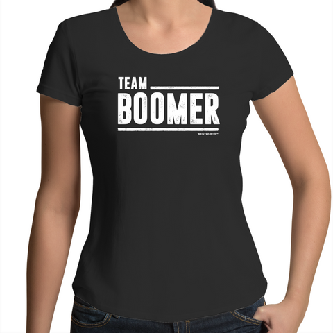 WENTWORTH - Womens Scoop Neck - Team Boomer