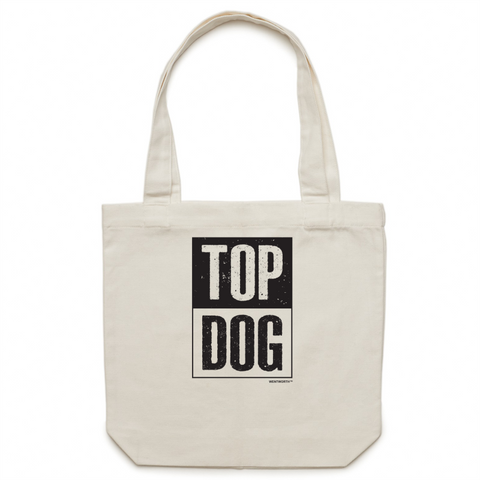 WENTWORTH - Canvas Tote Bag - Top Dog