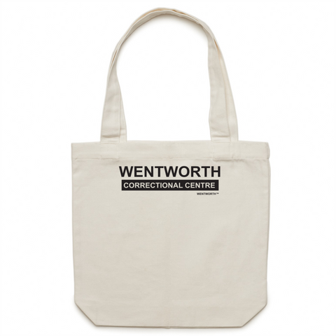 WENTWORTH - Canvas Tote Bag- Logo Large