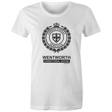 WENTWORTH - Womens Crew T-Shirt - Logo Lockup