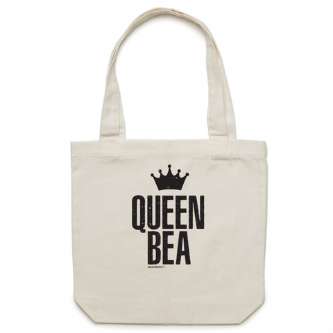 WENTWORTH - Canvas Tote Bag - Queen Bea