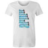 WENTWORTH - Womens Crew T-Shirt - Inmate Names
