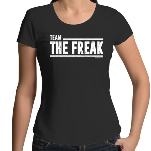 WENTWORTH - Womens Scoop Neck- Team The Freak