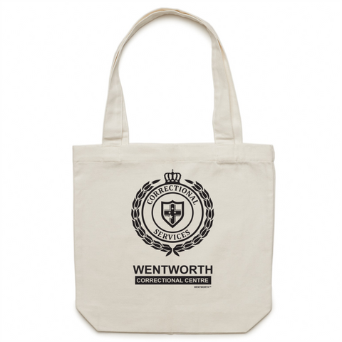 WENTWORTH - Canvas Tote Bag - Logo Lockup