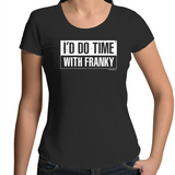 WENTWORTH - Womens Scoop Neck - Time with Franky
