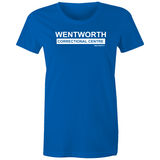 WENTWORTH - Womens Crew T-Shirt - Logo Large