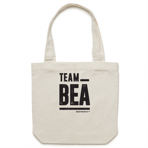 WENTWORTH - Canvas Tote Bag - Team Bea