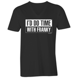 WENTWORTH - Mens V-Neck Tee - Time with Franky