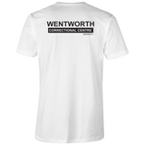 WENTWORTH - Mens V-Neck Tee - Dual Logo