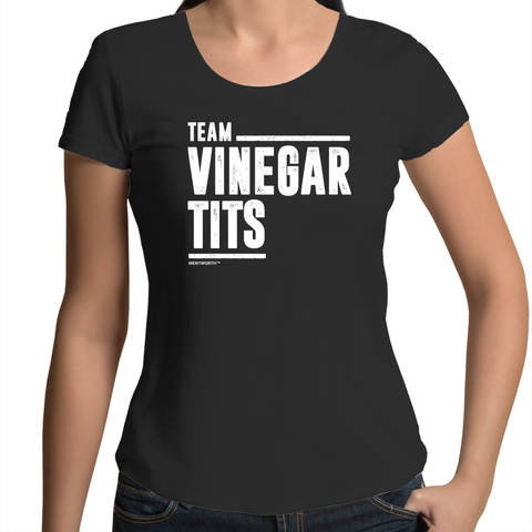 WENTWORTH - Womens Scoop Neck - Team Vinegar Tits